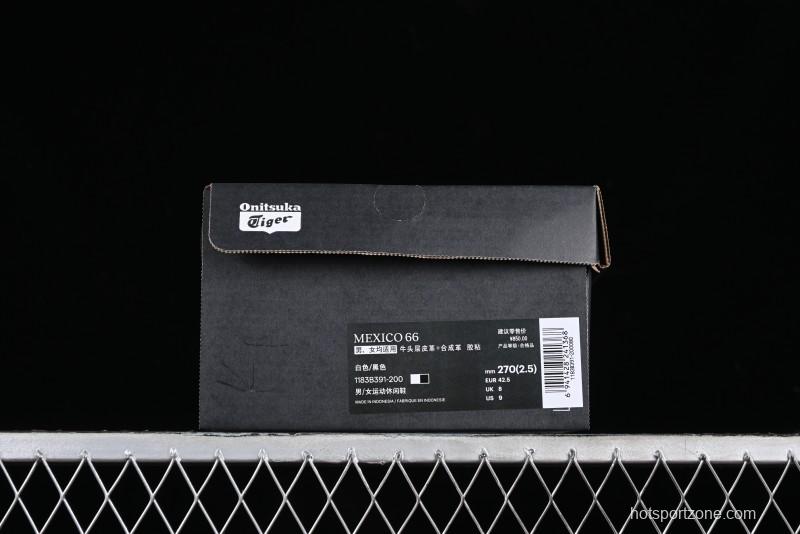 Onitsuka Tiger Mexico 66 Low-Top Leather Casual Running Shoes - 1183B391-200