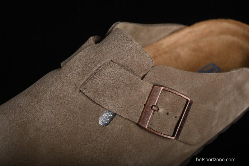 Birkenstock Arizona Soft Footbed Sandals with Suede Leather and Lambswool Lining - G.D4