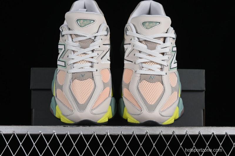 New Balance Joe Freshgoods x New Balance 9060 Retro Casual Running Sneakers with ABZORB Cushioning - U9060GCB