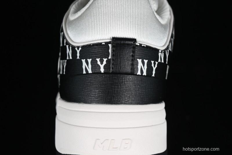 MLB Chunky Liner New York Yankees Hook & Loop Lightweight Platform Sneakers with 6cm Height Increase - 3ASXLM13N50BKS