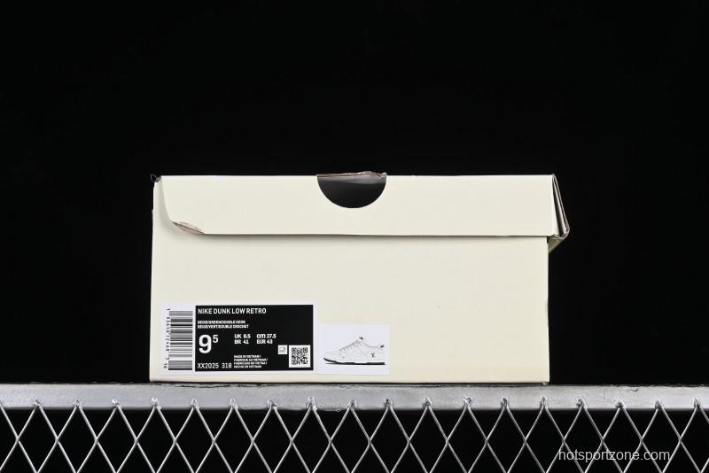 Nike SB Dunk Low LV Collaboration - Beige Green Luxury Custom Low-Top Casual Sneakers - XX2025-318