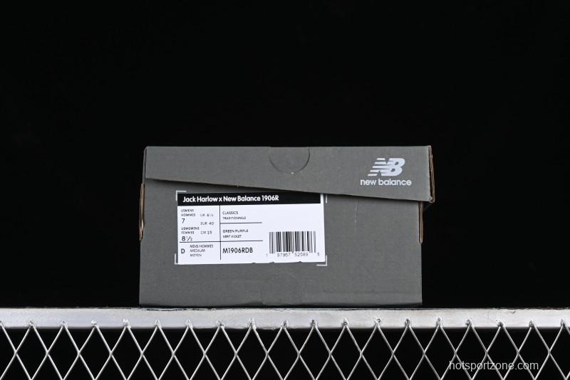 New Balance 1906 Series Jack Harlow Collaboration Retro Dad Style Casual Running Shoes - M1906RDB