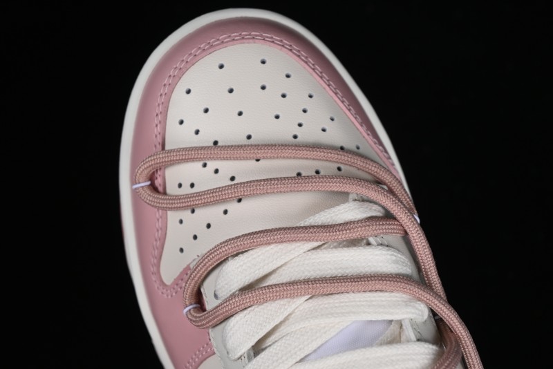 Nike Dunk Low ESS Custom Edition Rose Pink Retro Sweetheart Low-Top Casual Sneakers - DD1503-118
