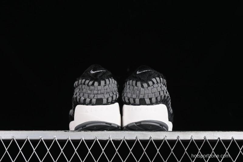 Nike Air Footscape Woven Asymmetrical Weave Slip-Resistant Low-Top Lifestyle Sneakers - FB1959-001