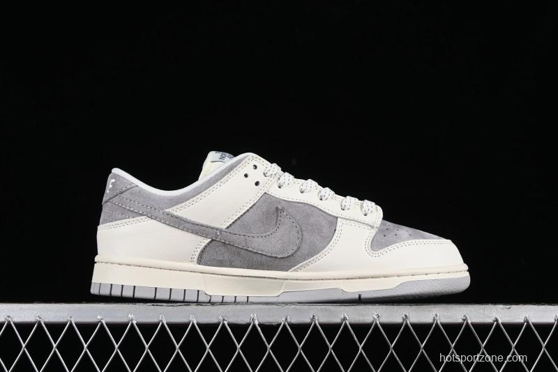 Nike SB Dunk Low The North Face Collaboration - Beige Suede Anniversary High-End Custom Low-Top Casual Skate Shoes - XD6188-020