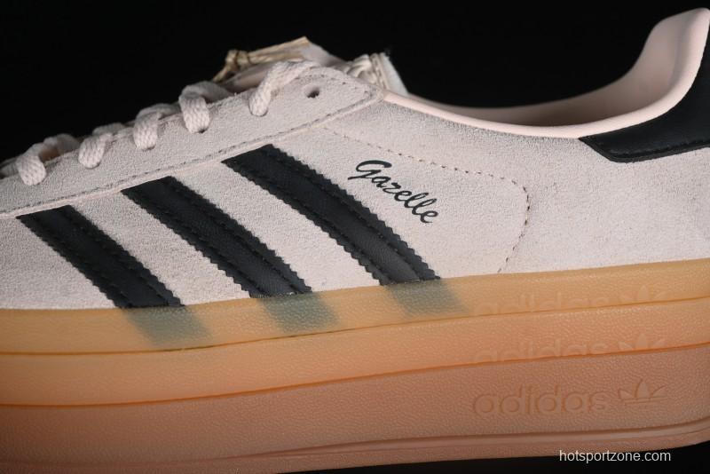 Adidas Originals Gazelle Bold IE0429 Low-Top Sneakers with Thick Sole for Casual Wear Anti-Slip and Durable - IE0429