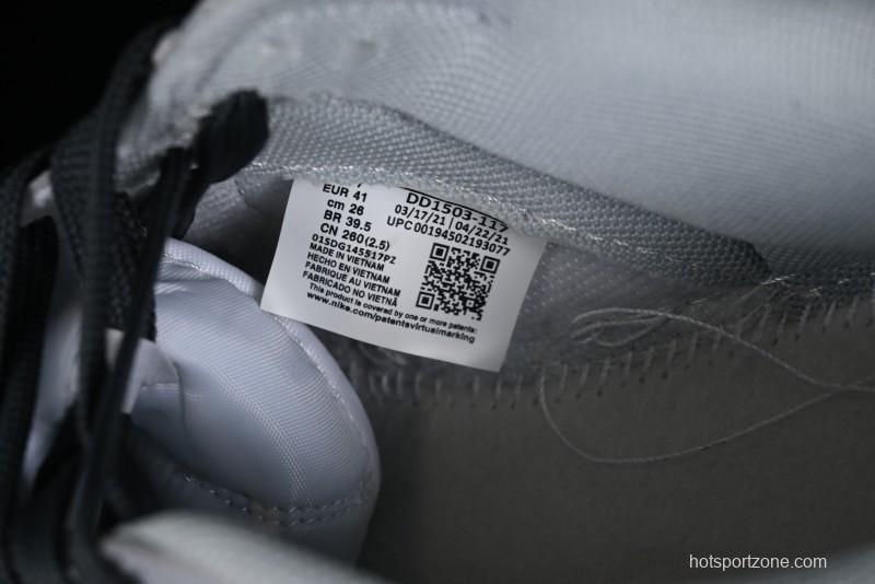 Nike Dunk Low SB Light Smoke Grey White Grey Casual Skate Shoes - DD1503-117