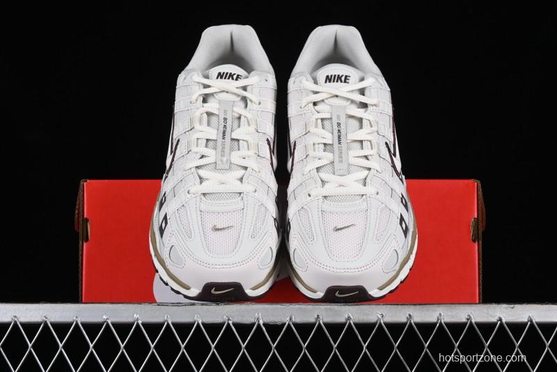 Nike P-6000 Retro Casual Sneakers with Lightweight Design and Vintage Style - HF0728-201