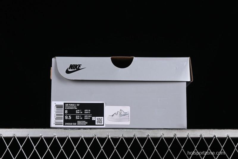 Nike Air Force 1 '07 Low Custom Anime Theme Spray-Painted Swoosh Casual Sneakers - ZH0316-016