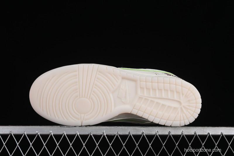 Nike SB Dunk Low Year of the Dragon Limited Edition - White Dragon Anniversary Custom Low-Top Casual Skate Shoes - CF3688-001