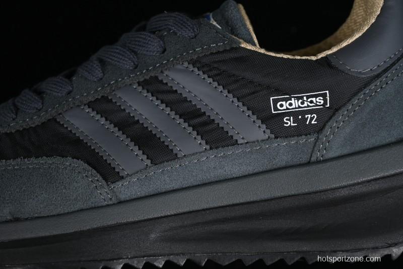 Adidas Originals SL 72 Retro Running Shoes with Nylon Upper and Rubber Outsole - IH5569