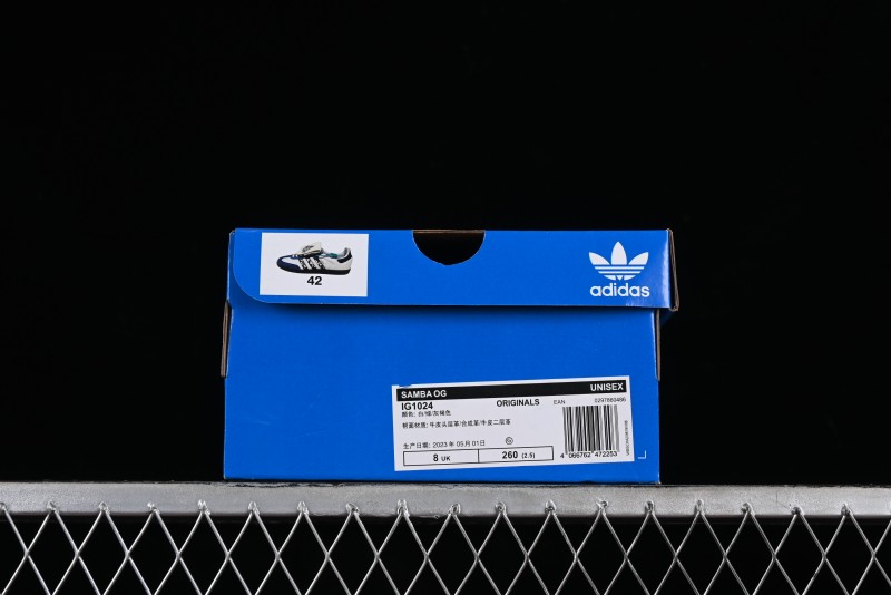 Adidas Samba OG IG1024 Collaborative Casual Sneakers - IG1024