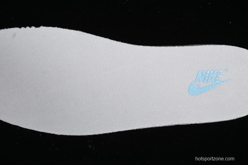 Nike SB Dunk Low Supreme Collaboration - Ice Blue Engraving Anniversary Customized Low-Top Casual Skate Shoes - JJ5688-107