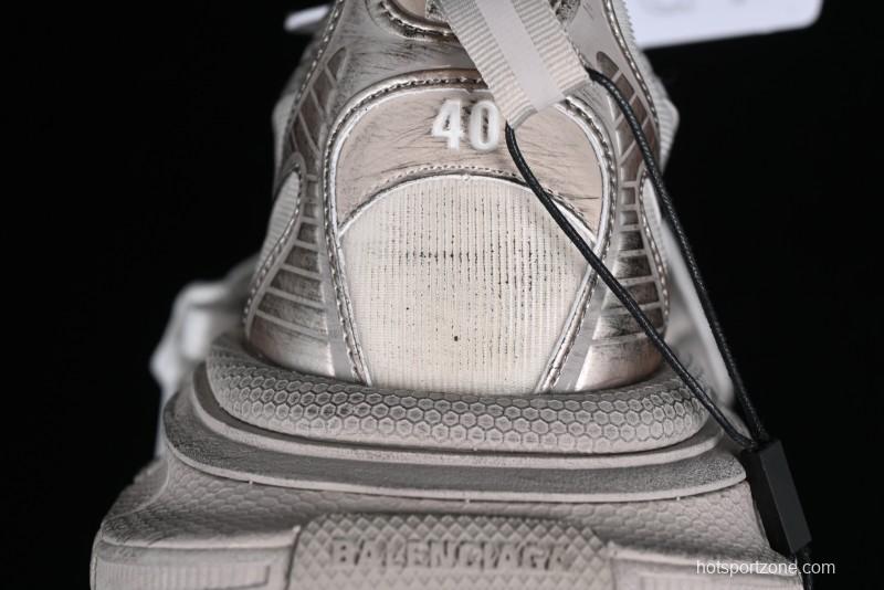 Balenciaga Phantom Sneaker Outdoor Running Shoes with Transparent Heel Strap - WTRMH2200