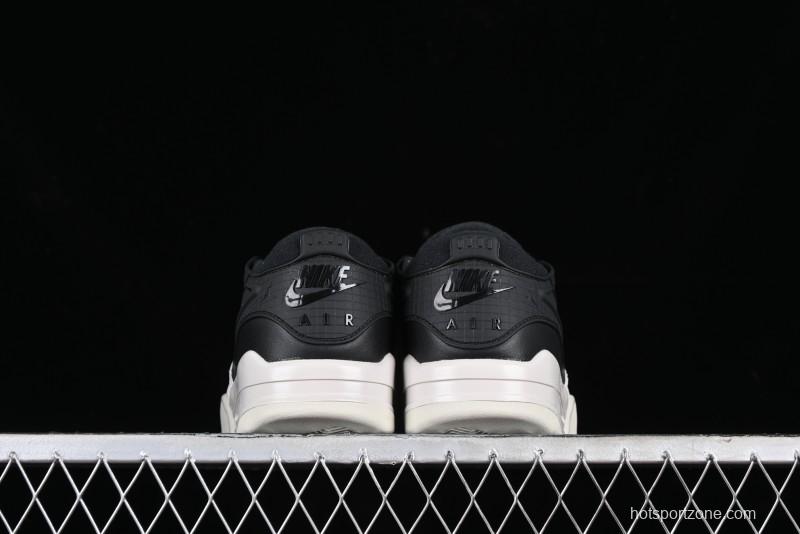 Nike Air Jordan 4 Remastered Sneakers in Black, Light Bone, and Dark Gray - FQ7939-001