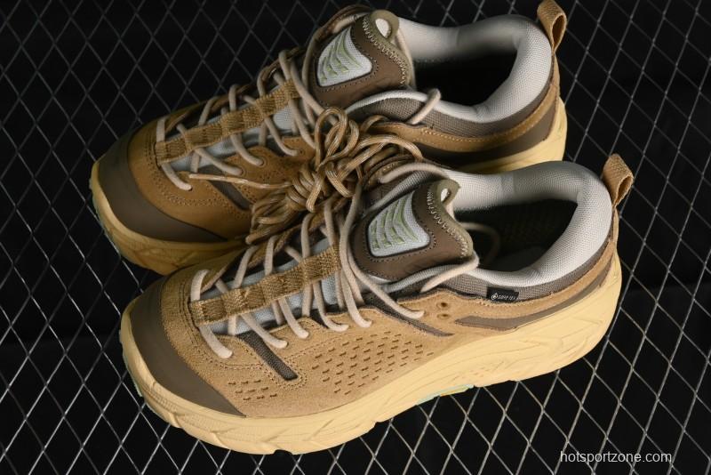 HOKA ONE ONE Tor Ultra Low Round Toe Cushioned Durable Low-Cut Hiking Shoes - 1153137 WSH