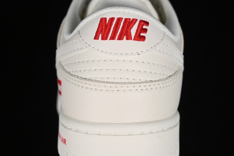 Nike SB Dunk Low Supreme Collaboration - Off-White Swoosh Anniversary High-End Custom Low-Top Casual Skate Shoes - SJ2068-267