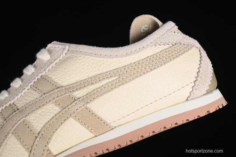 Onitsuka Tiger Mexico 66 Low-Top Leather Running Shoes - 1183C076-101