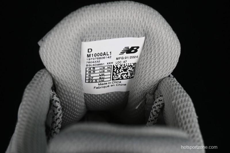 New Balance 1000 Series Retro Dad Style Low-Top Casual Running Shoes - M1000AL1