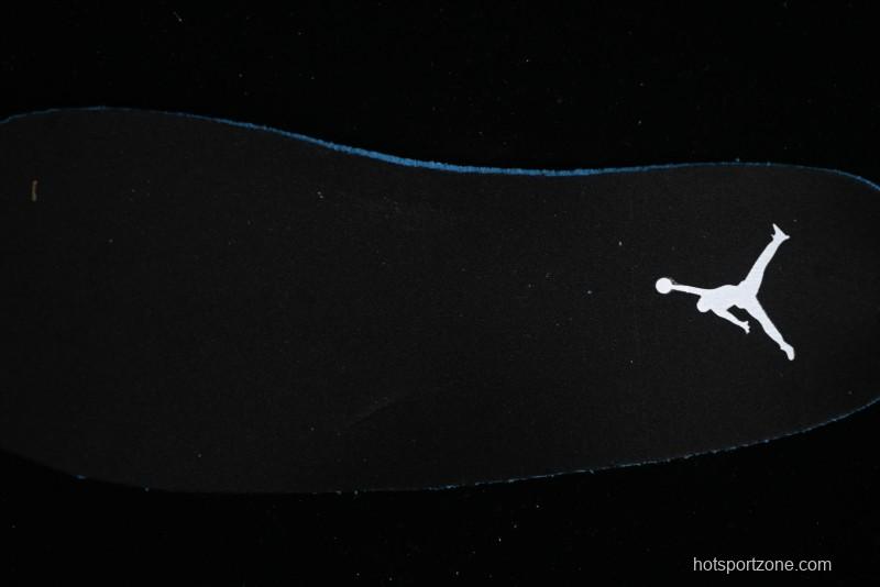 Nike Air Jordan 1 Low Retro Basketball Shoes in Black/Blue - 553558-042