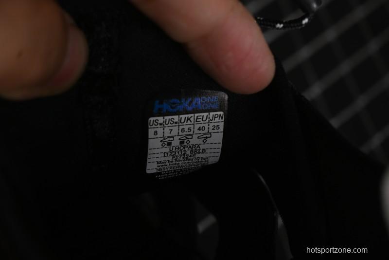 Hoka One One Hopara Outdoor Functional Mountain Sandals with Rugged Outsole - 1123112 BKLB