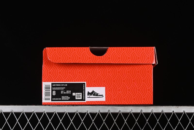 Nike Air Force 1 '07 Low Stussy Collaboration - Mythical Wukong Low-Top Casual Sneakers - XZ6188-555