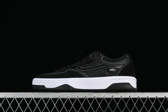 Vans Rowan 2 Skate Shoes in Black & White - VN0A2Z3IBZW