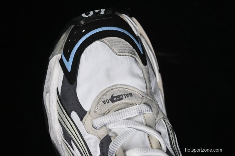 Balenciaga Runner Kith Four Color Retro Casual Shoes - W3RMU0150