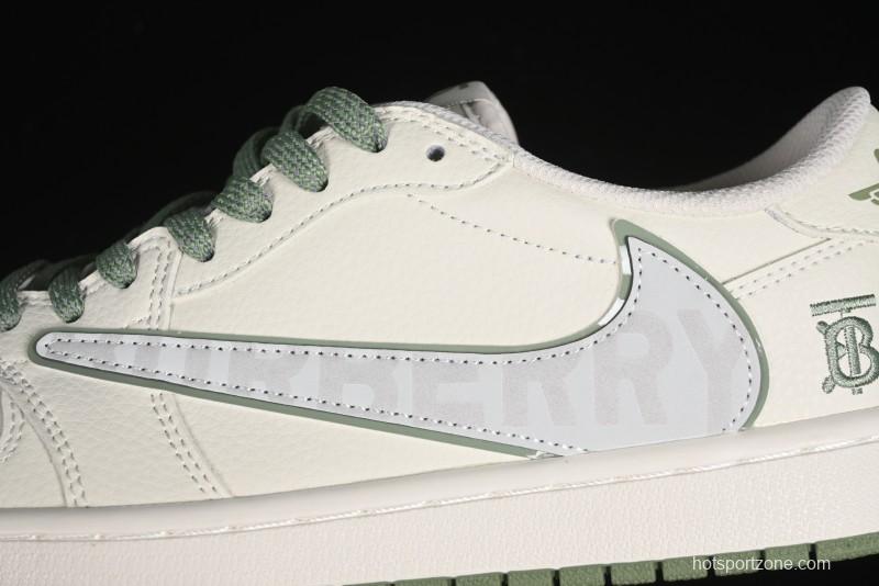 Nike Travis Scott x Fragment Design x Air Jordan 1 Low OG SP AJ1 Low Top Casual Sneakers - DM7866-020