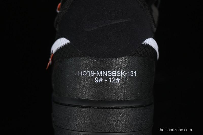 Nike Off White x Air Force 1 Low OW Transparent Black - AO4606-001