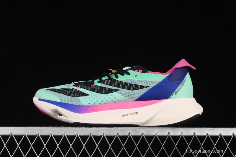 Adidas Adizero Adios Lightweight Breathable Low-Top Running Shoes - GW4249