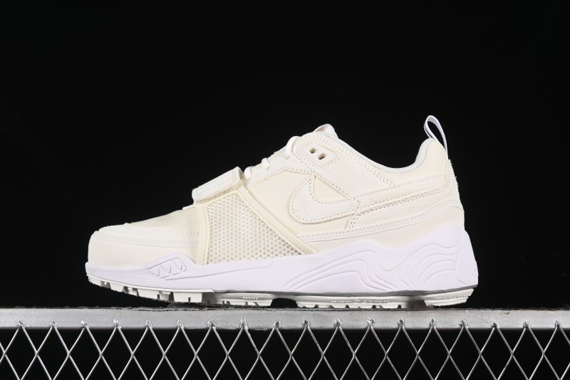 Nike Travis Scott x Shark-A-Don "Sail" Low-Top Lifestyle Casual Shoes - HQ3061-100