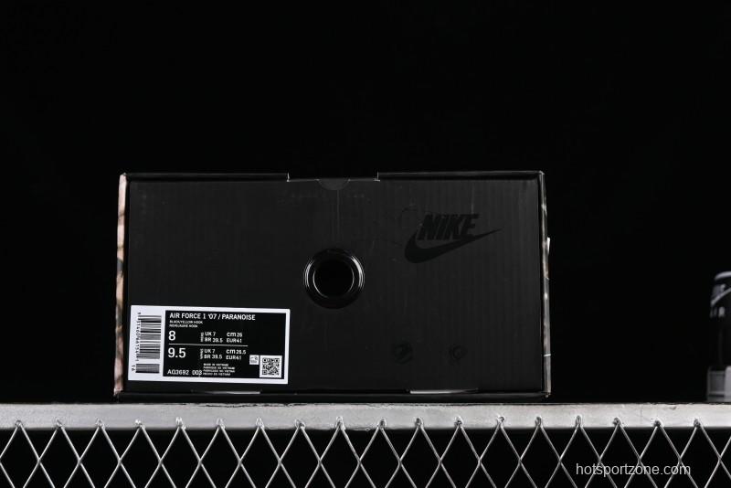 Nike Peaceminusone x Air Force 1 '07 Graffiti Casual Sneakers - AQ3692-003