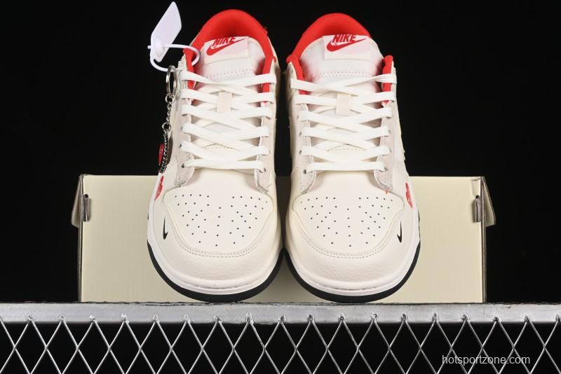 Nike SB Dunk Low Comme des Garcons Anniversary Custom Low-Top Casual Skate Shoes - KK1688-081