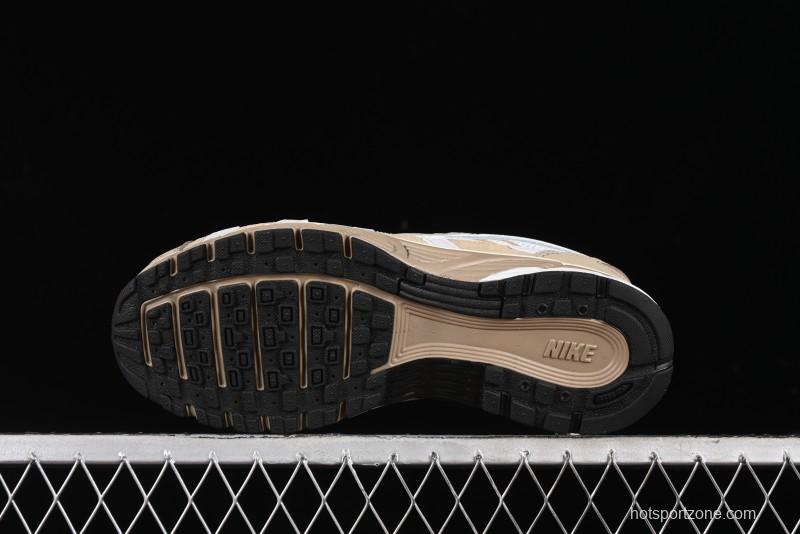 Nike P-6000 Premium Retro Casual Sneakers with Layered Design - FQ8243-025