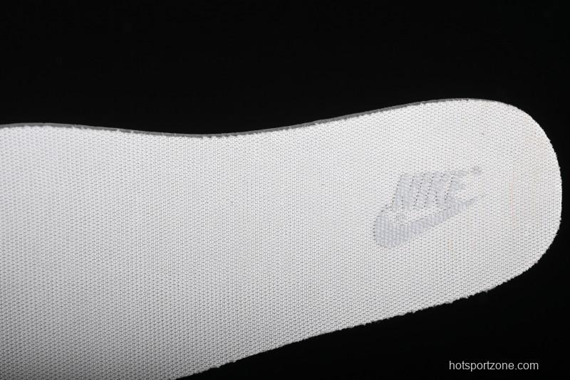 Nike SB Dunk Low Supreme Collaboration - Off White Gray Swoosh Anniversary Custom Low-Top Casual Skate Shoes - DQ1098-392