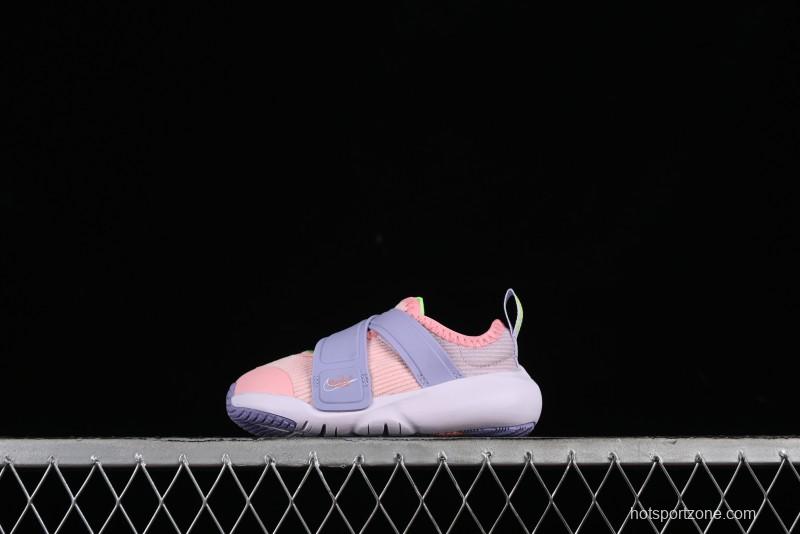 Nike Flex Advance Hook and Loop Breathable Soft Lightweight Kids Shoes - DC5562-600