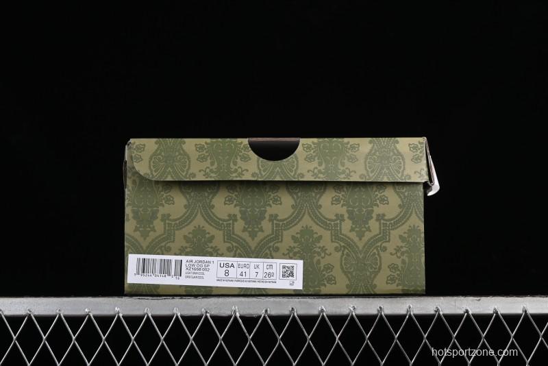 Nike Travis Scott x Fragment Design x Air Jordan 1 Low OG SP AJ1 Casual Sneakers - XZ1658-002