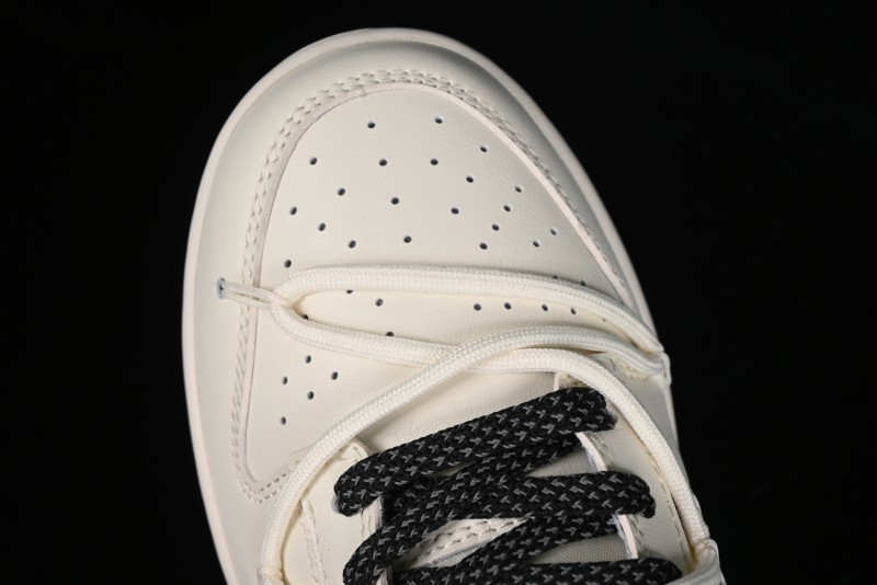 Nike SB Dunk Low Supreme Collaboration - Starry Night Black Engraving Anniversary High-End Custom Low-Top Casual Skate Shoes - JJ5688-108