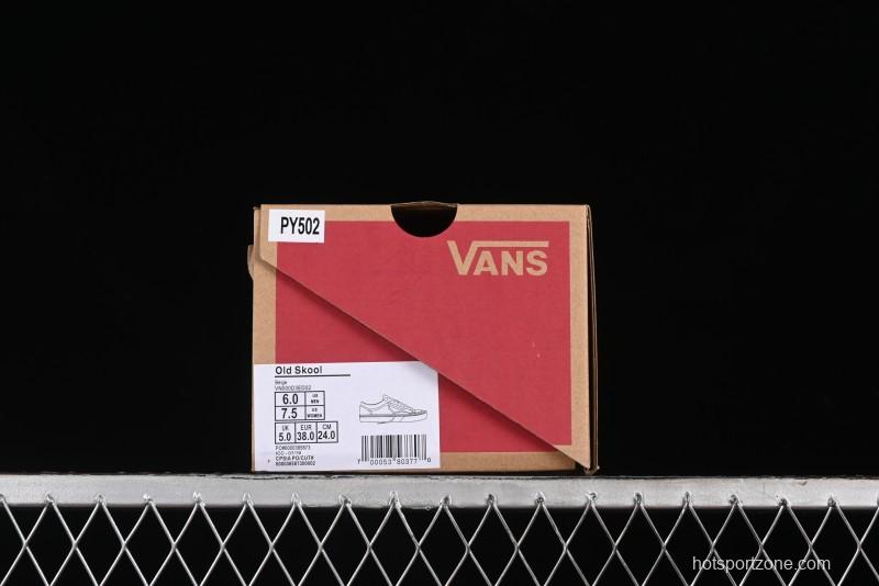 Vans Old Skool Checkerboard Low-Top Retro Skate Shoes - VN000D3ED02
