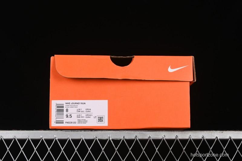 Nike Journey Run 2024 Low-Top Casual Running Shoes with Shock Absorption Anti-Slip and Wear-Resistant Design - FN0228-102