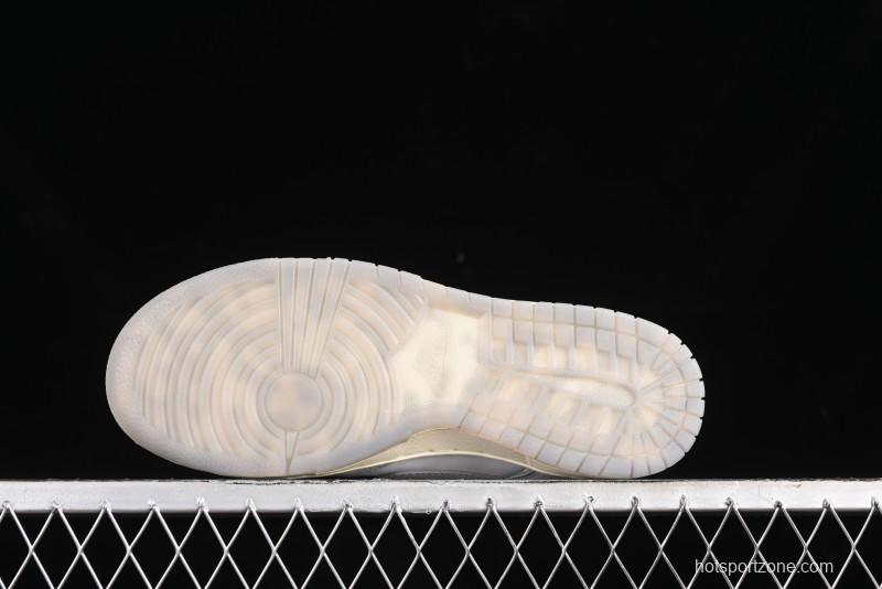 Nike Dunk Low Cool Grey SB Skateboarding Shoes with Washed Effect - FV1167-001