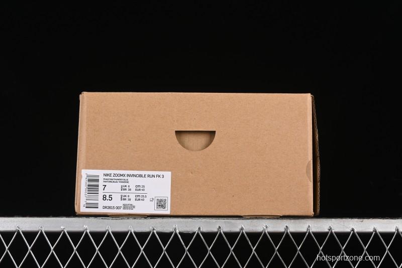 Nike Zoom X Invincible Run FK 3 Marathon Performance Running Shoes - DR2615-007