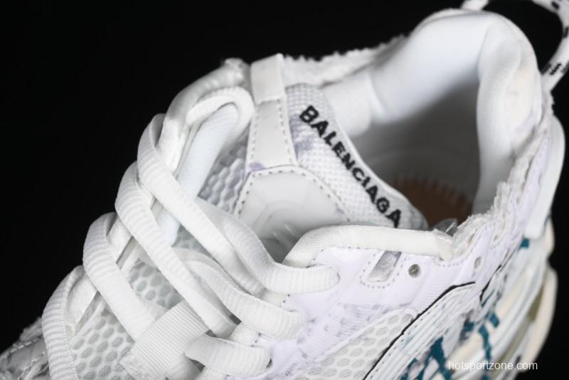 Balenciaga Runner Kith Four Color Retro Casual Shoes - W3RNY0133