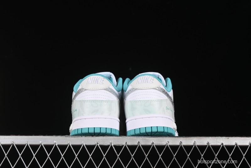Nike Dunk Low Panda Prank Special Edition Heartbeat Email Mint SB Low Top Casual Skate Shoes - DV0833-102