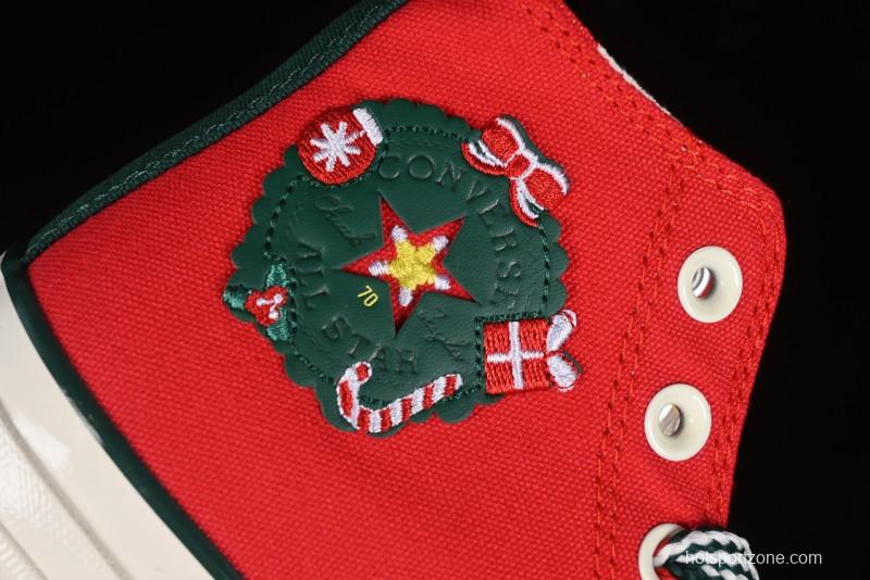 Converse 1970s Christmas Theme High Top Casual Sneakers for Winter - A12454C