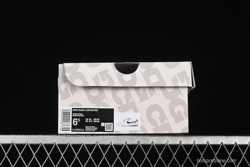 Nike SB Dunk Low The North Face Collaboration - Grey Pigskin Navy Swoosh Anniversary Custom Low-Top Casual Skate Shoes - SJ1089-012