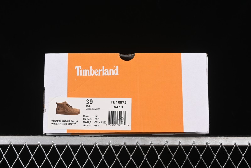 Timberland Outdoor Mid-Top Casual Martin Boots with Premium Suede Leather - TB10072SAND