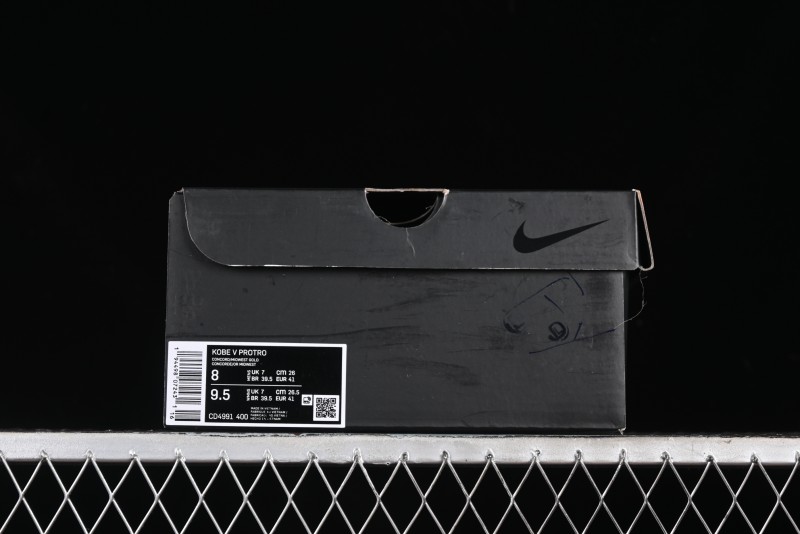 Nike Zoom Kobe 5 Championship Edition Professional Basketball Shoes - CD4991-400