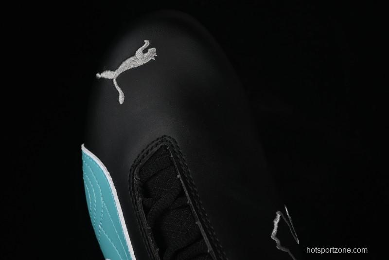 Puma Sparco Future Round Toe Lace-Up Leather Fabric Low-Top Lifestyle Casual Shoes - 308155-01